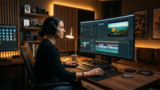 Montage et découpe en post-production