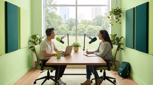 Podcast vidéo pour startups et scale-ups : notoriété, recrutement et levée de fonds